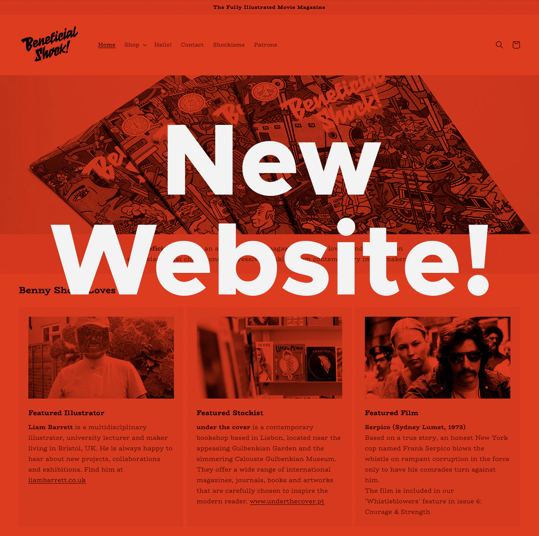 Welcome to our new website!